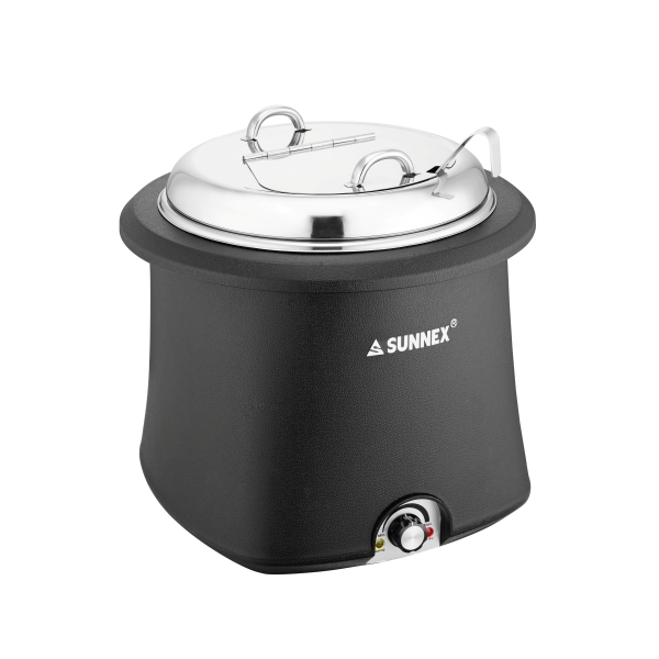 Sunnex Stainless Steel Galena Electric Soup Warmer / E07-1001