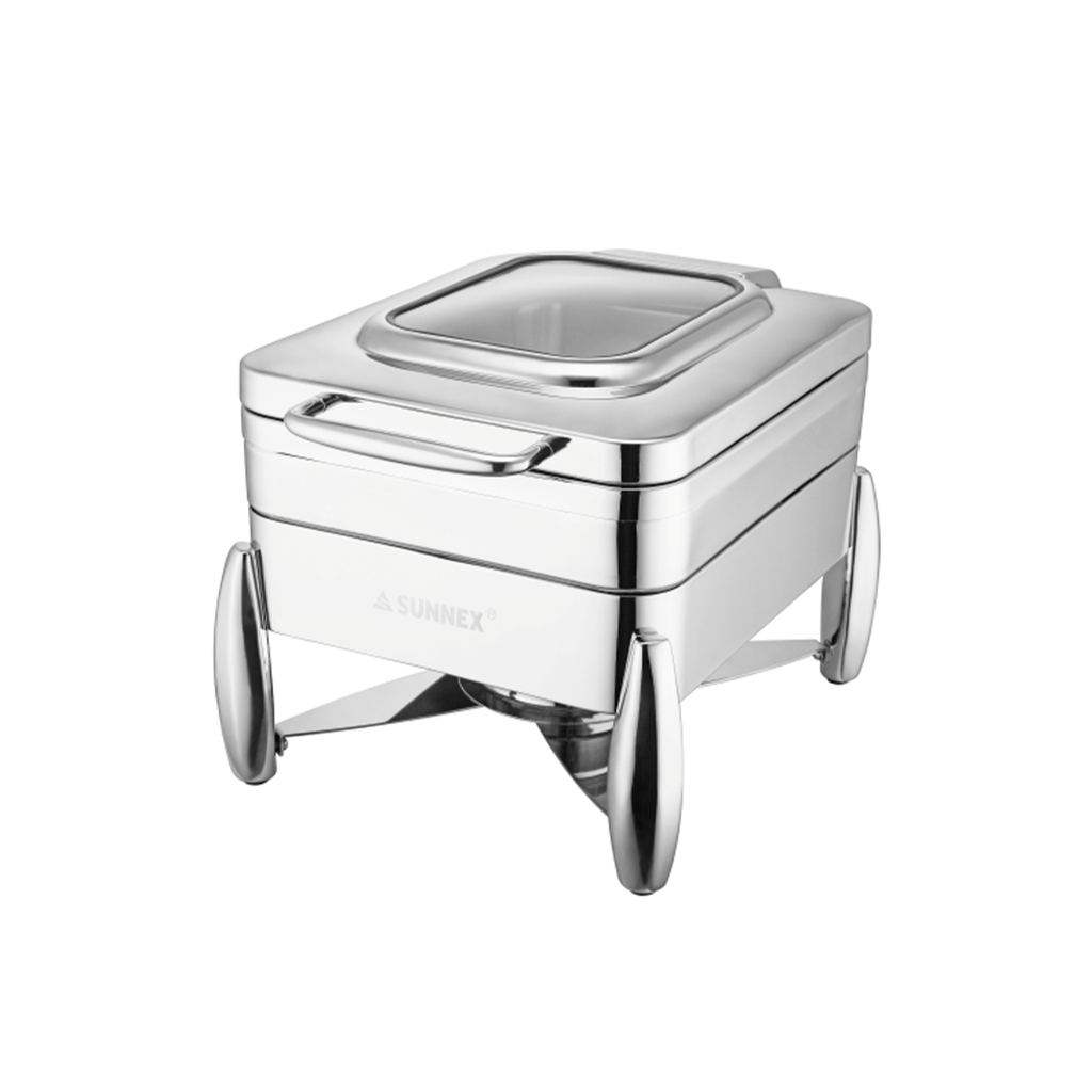 Sunnex Verona Stainless Steel Chafer Half Size / W09-2011