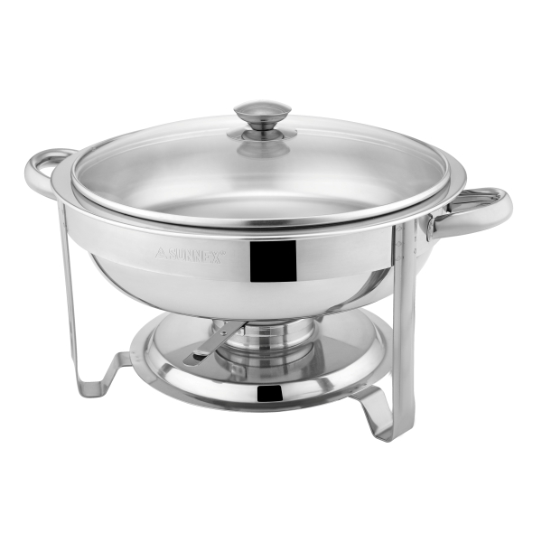 Sunnex Stainless Steel Chafer, Round 30 cm / X27581