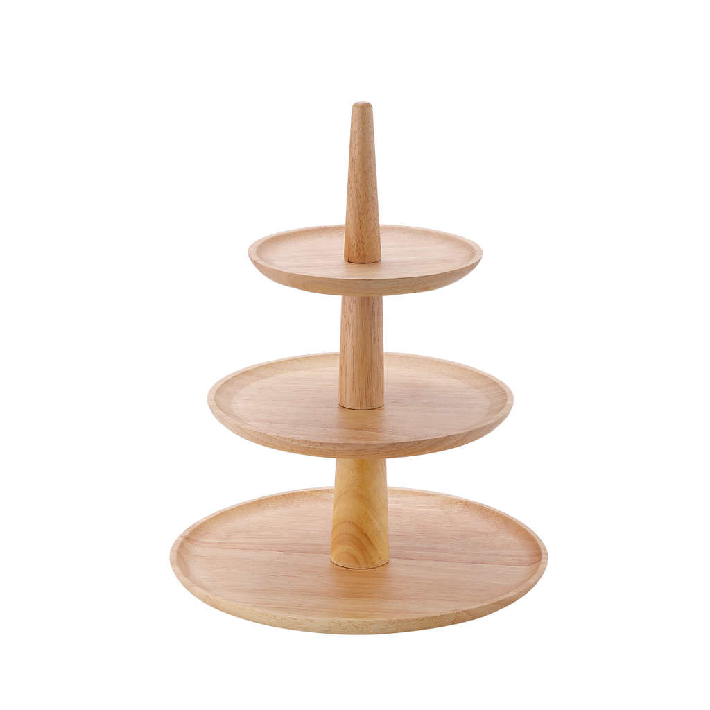 Sunnex Wooden Wooden Display 3 Tier Stand / CM110A