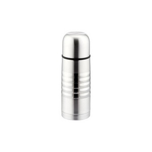 Sunnex Stainless Steel Vacuum Flask 500 ml Ribbed Bullet Shape