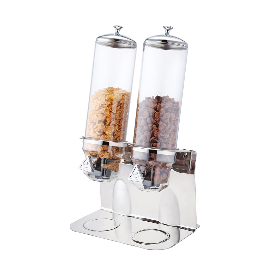 Sunnex Stainless Steel Cereal Dispenser Double 4 Liter / U13-1200