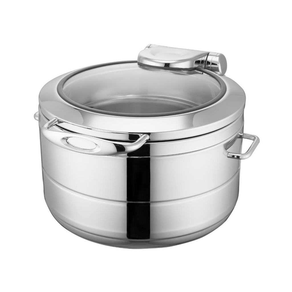 محطة حساء من الفولاذ المقاوم للصدأ من سونيكس Sicily Range Chafer بدون قاعدة سعة 10 لتر