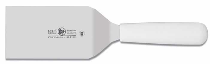 ICEL Stainless Steel Hamburger Turner Thick Blade White 12 cm / 542000000000000