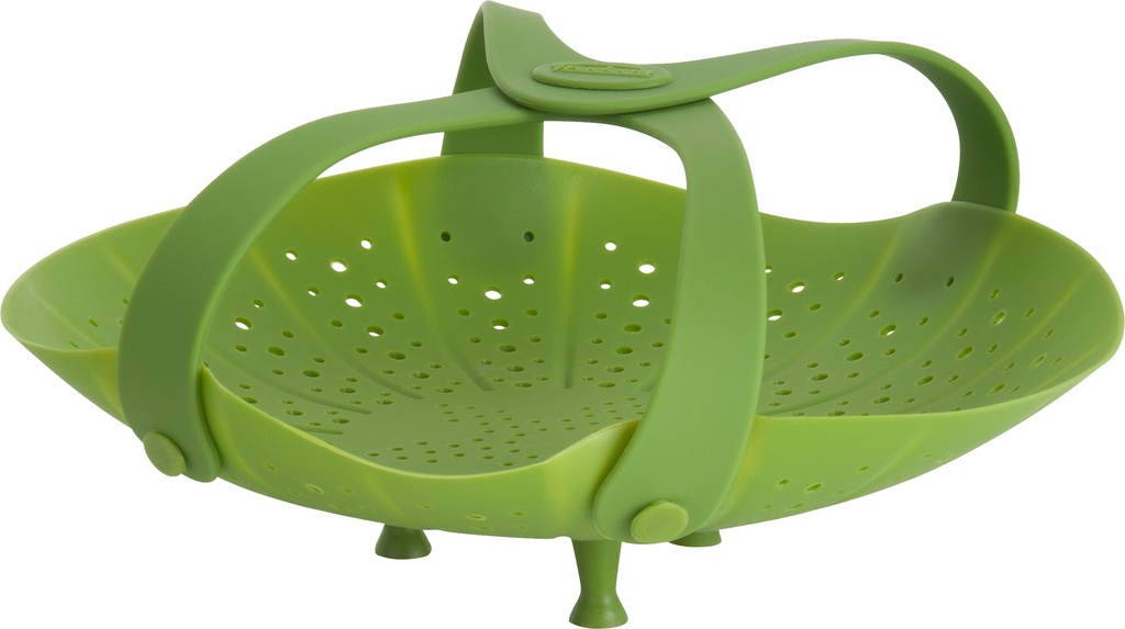 Trudeau Silicone Vegitable Steamer with Handle 9" / 998004