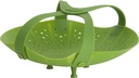 Trudeau Silicone Vegitable Steamer with Handle 9" / 998004