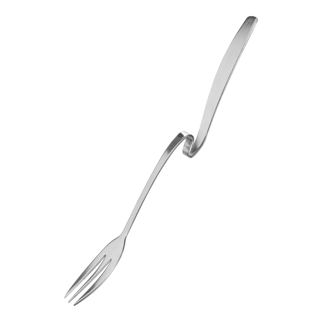 Trudeau Stainless Steel No Mess Jar Fork / 999054