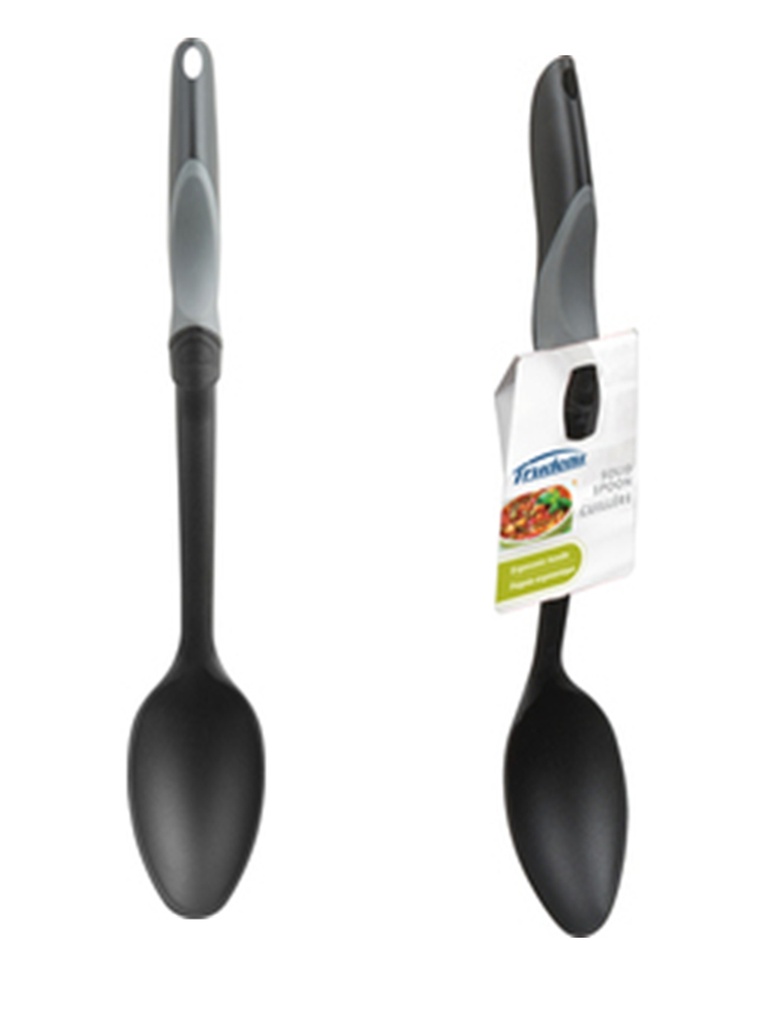 Trudeau Stainless Steel Stress Less Solid Spoon / 9912081
