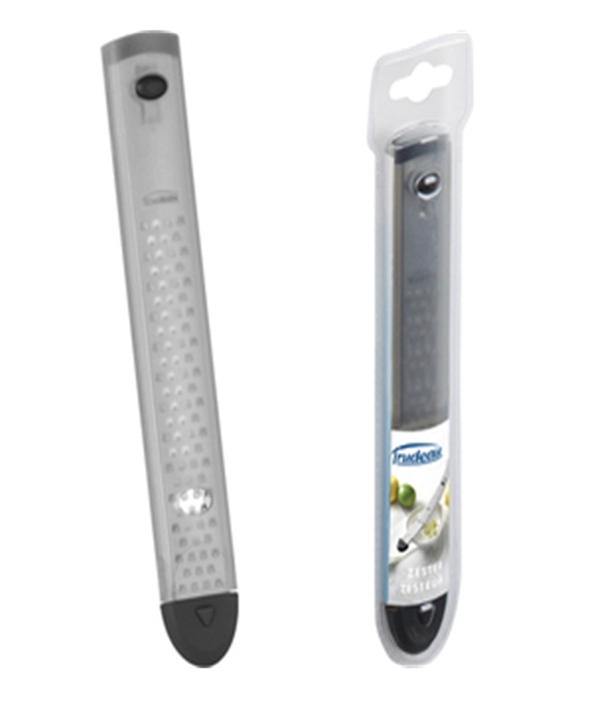 Trudeau Stainless Steel Stress Less Zest Grater / 9912089