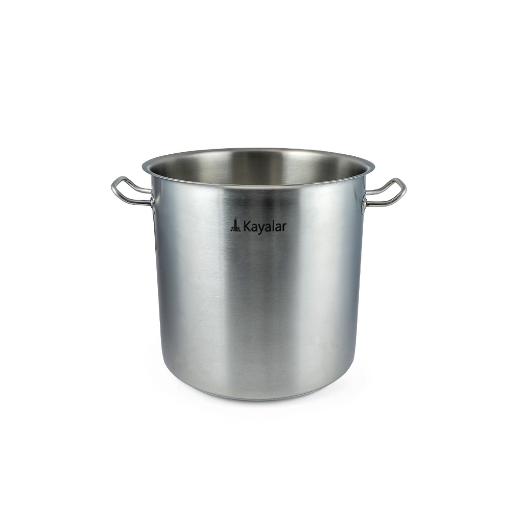 Kayalar Stainless Steel Stew Pot Deep with Out Lid 4.4 Liter / 152101301