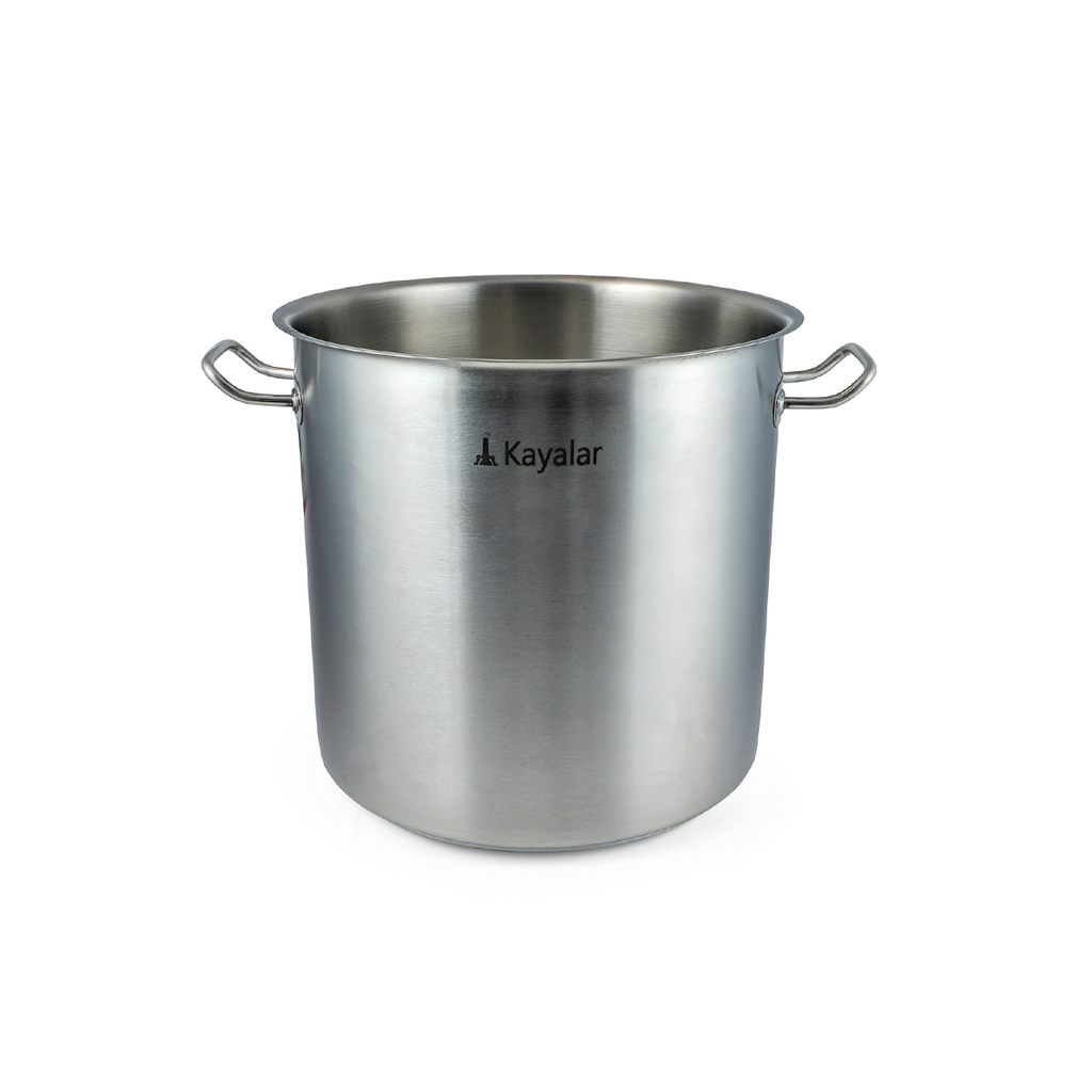 Kayalar Stainless Steel Stew Pot Deep with Out Lid 6.1 Liter / 152101332