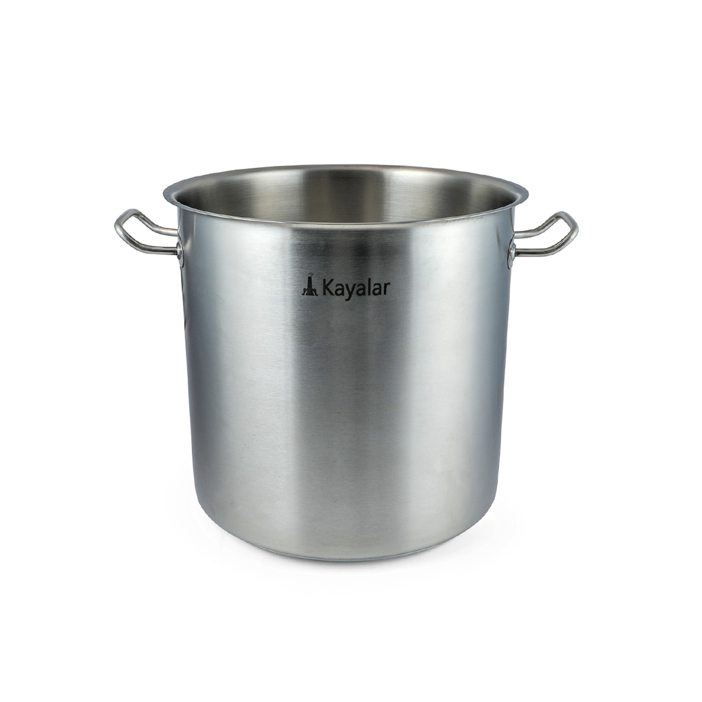 Kayalar Stainless Steel Stew Pot Deep with Out Lid 8.8 Liter / 152101302