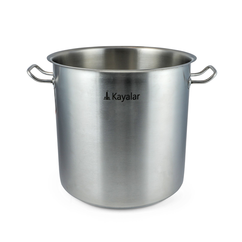 Kayalar Stainless Steel Stew Pot Deep with Out Lid 69 Liter / 152101309