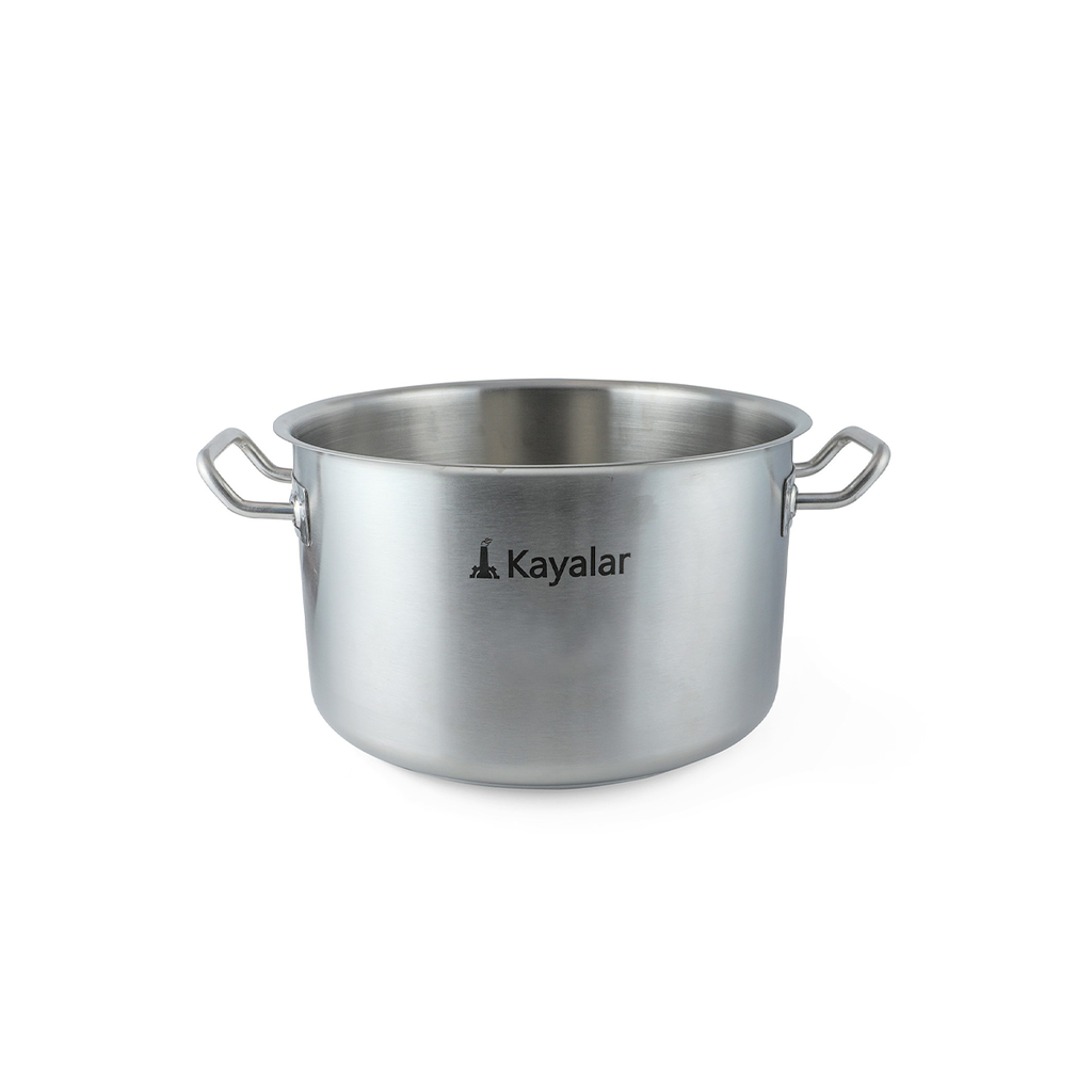 Kayalar Stainless Steel Stew Pot Middle with Out Lid 3 Liter / 152101331