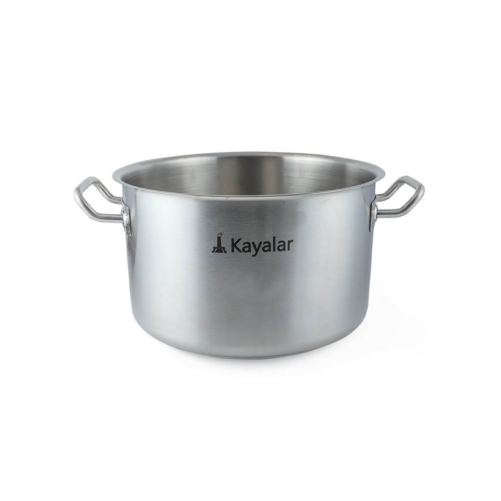Kayalar Stainless Steel Stew Pot Middle with Out Lid 4 Liter / 152101311