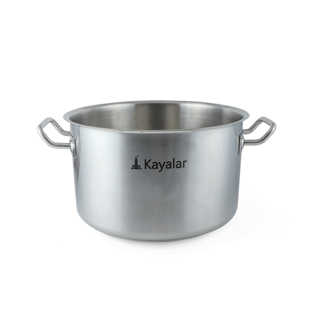 Kayalar Stainless Steel Stew Pot Middle with Out Lid 6.6 Liter / 152101312