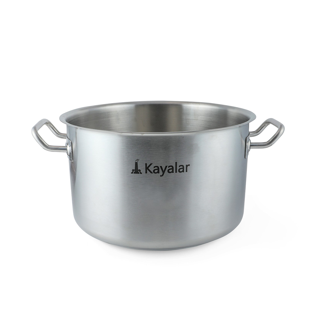 Kayalar Stainless Steel Stew Pot Middle with Out Lid 10 Liter / 152101313