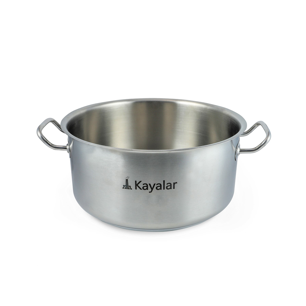 Kayalar Stainless Steel Stew Pot Sha Literow with Out Lid 2.7 Liter / 152101323