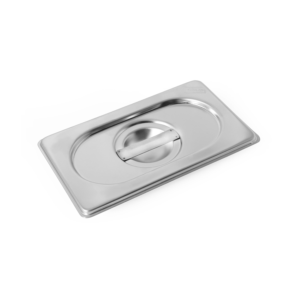Kayalar Stainless Steel Gastronorm Container GN Lid 1/9 / 152115085