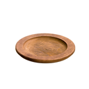 Lodge Wooden Round Wood Underliner Walnut Stain 24 cm / U5RP