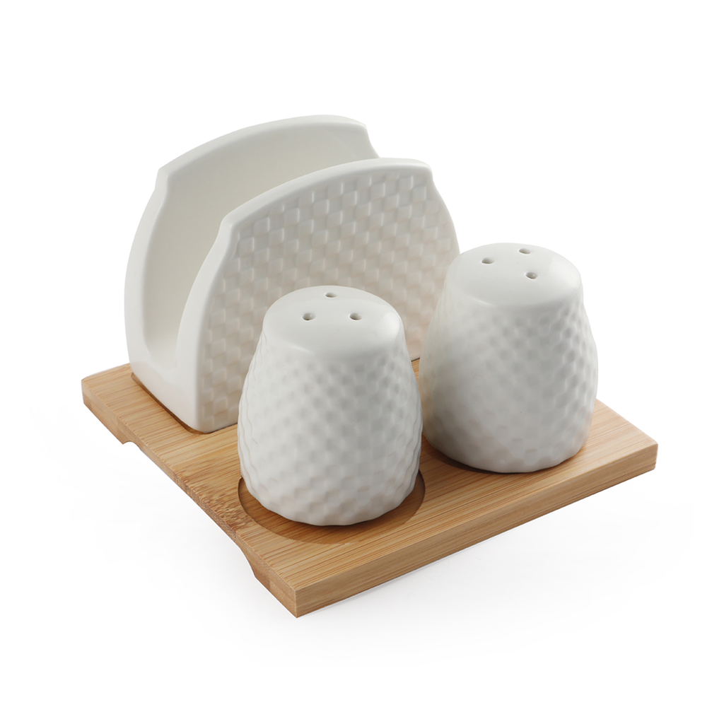 Bamboo Porcelain Cruit Set Set 14 cm