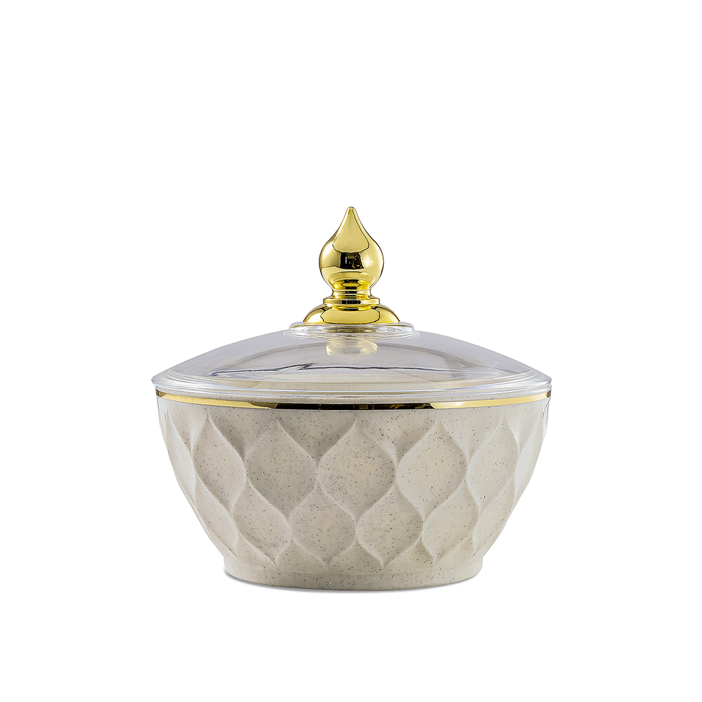 وعاء تمر بلاستيكي وردي RS-2323