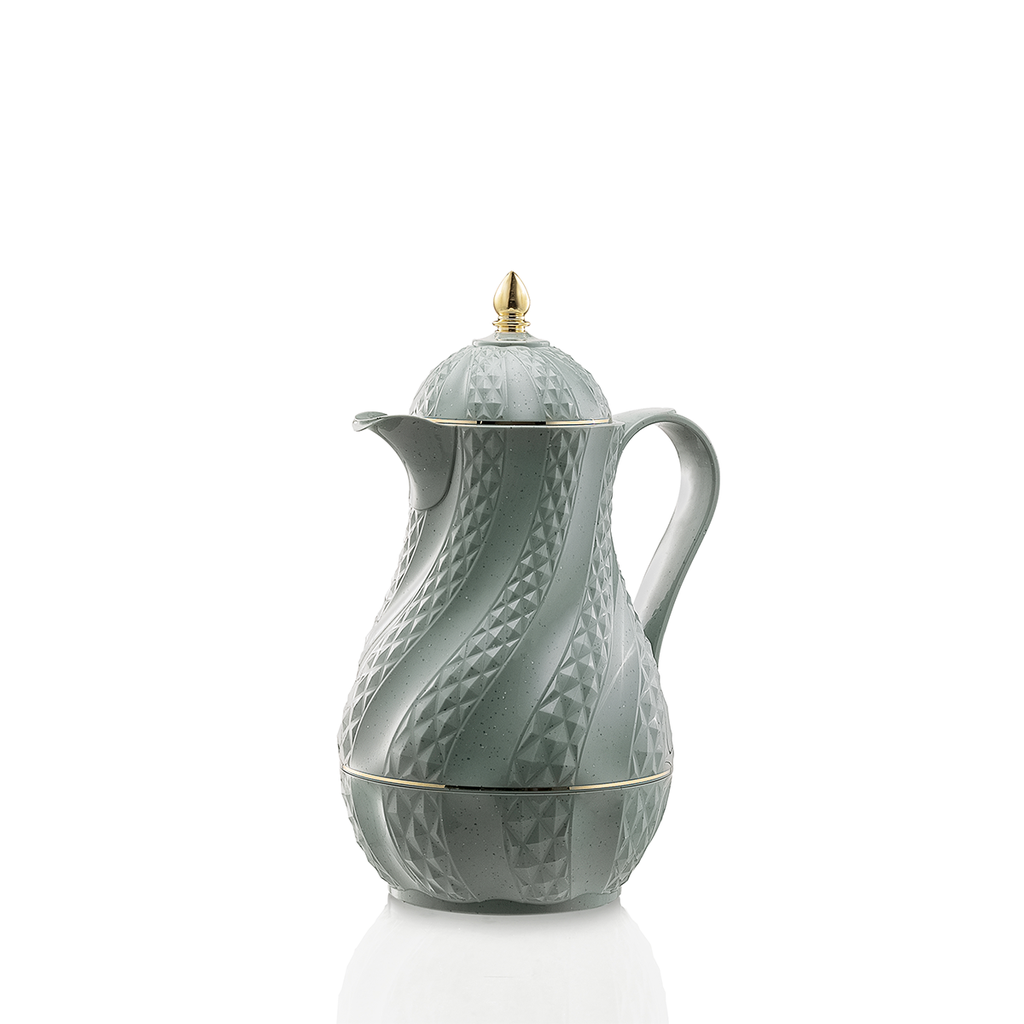 قارورة مفرغة من الهواء للشاي الأخضر والوردي سعة 600 مل RS-2424