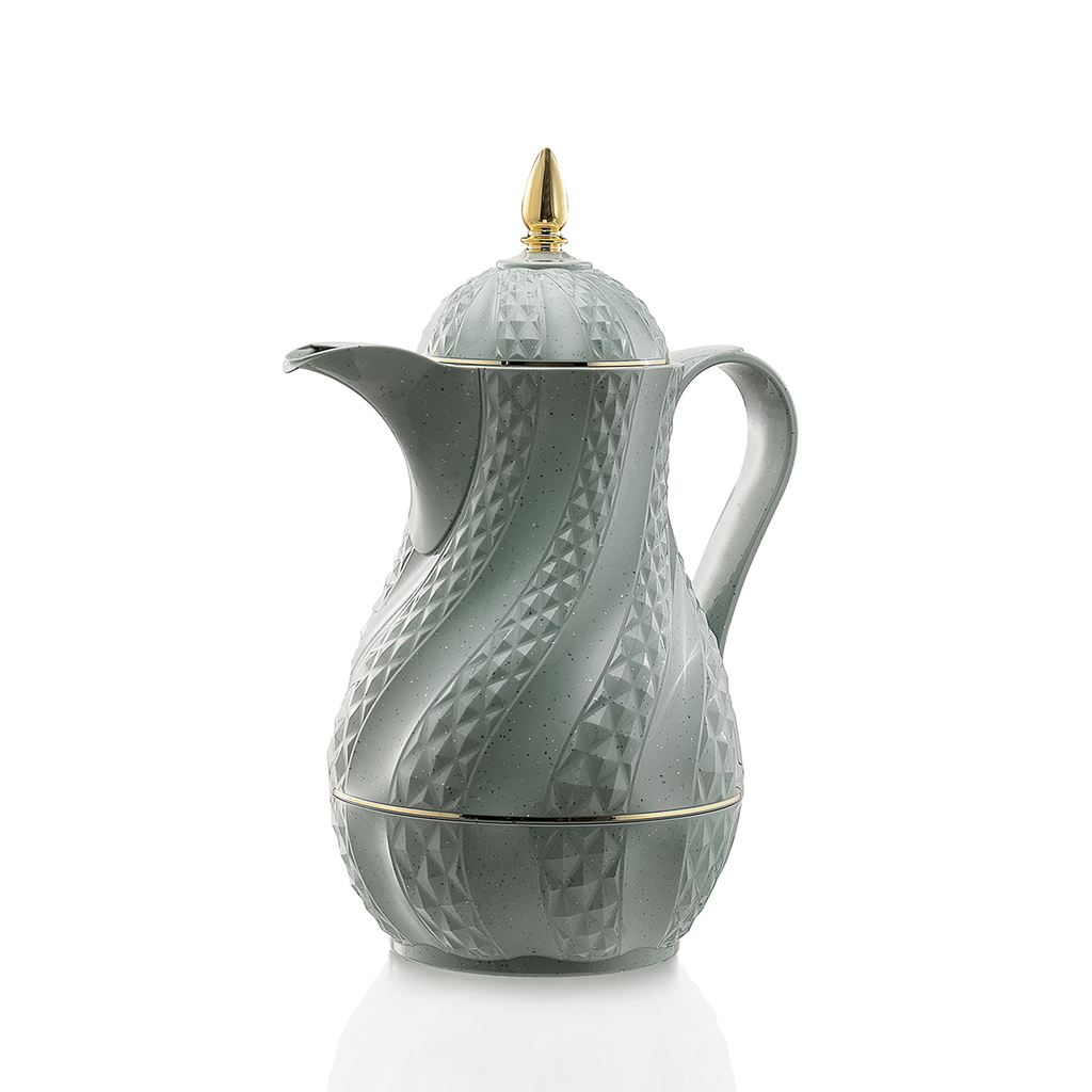 قارورة قهوة وردية خضراء مفرغة من الهواء سعة 1 لتر RS-2424