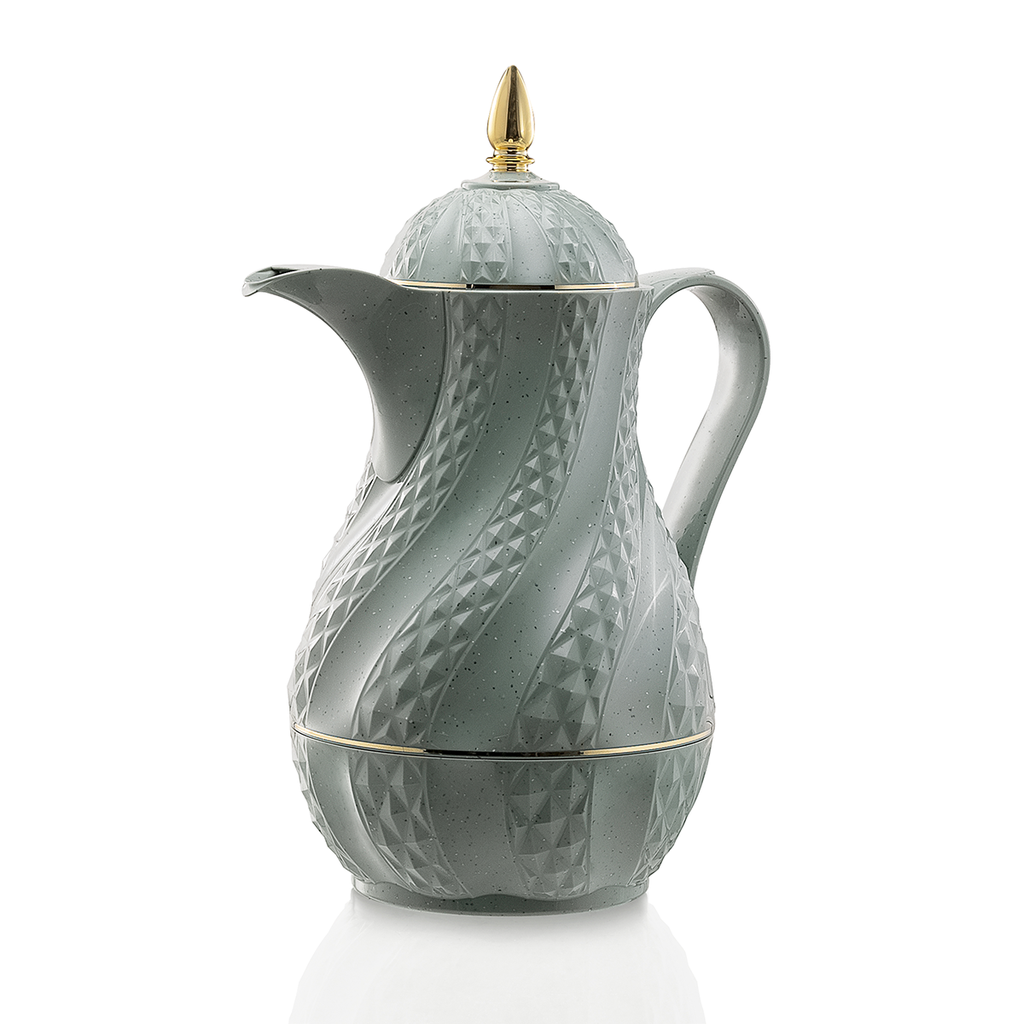 قارورة قهوة خضراء وردية مفرغة من الهواء سعة 1.3 لتر RS-2424