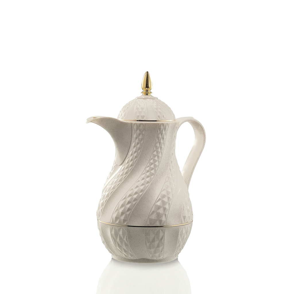 قارورة قهوة بيضاء وردية مفرغة من الهواء سعة 600 مل RS-2424