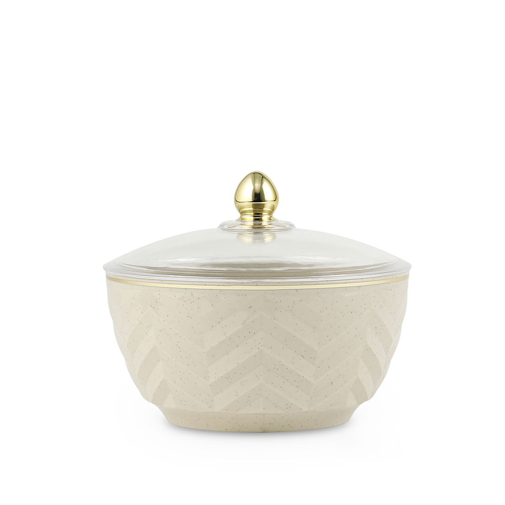 وعاء تمر بلاستيكي وردي RS-2020