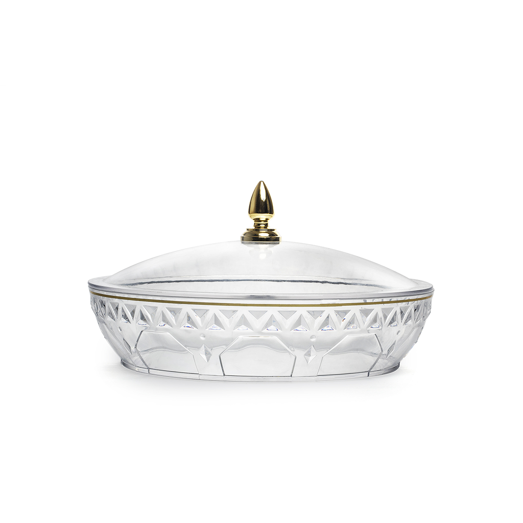 Rose round candy bowl 25 cm RS-2121 / 52597