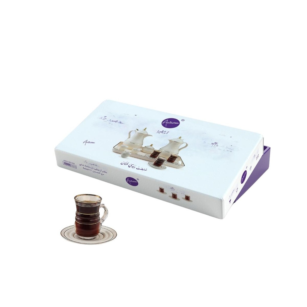 Artivira Tea Istikan Cup 12 Pcs Set White / AS57-IST-C01