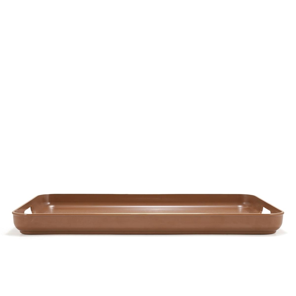 Artivira Plastic Serving Tray Brown / AS20-TR-C05
