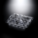 Vague Acrylic Serving Set - Silver