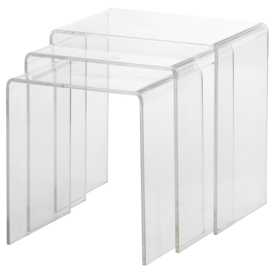 Vague 3 Piece Acrylic Stackable Set