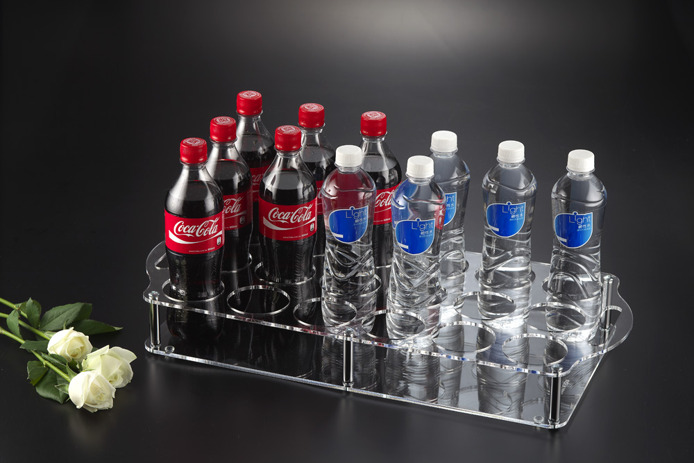 Vague Acrylic Bottle Holder 61 cm x 27.5 cm Taiwan