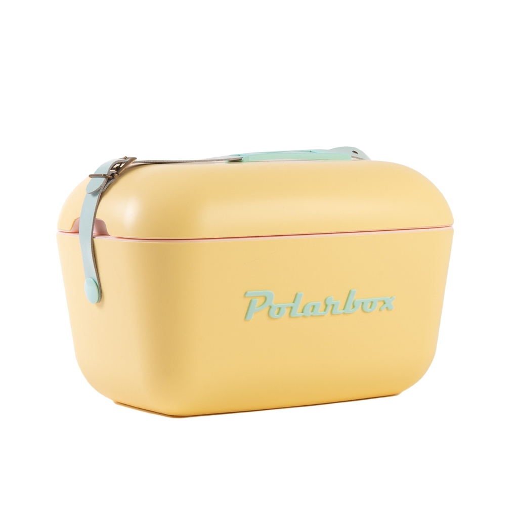 Polarbox 12 Liters Pop Cooler Box Yellow - Cyan / 9268