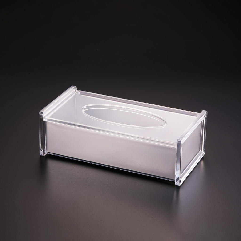 Vague Acrylic Tissue Box 27 cm