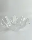 Vague Acrylic Clear Fruit Bowl 40 cm