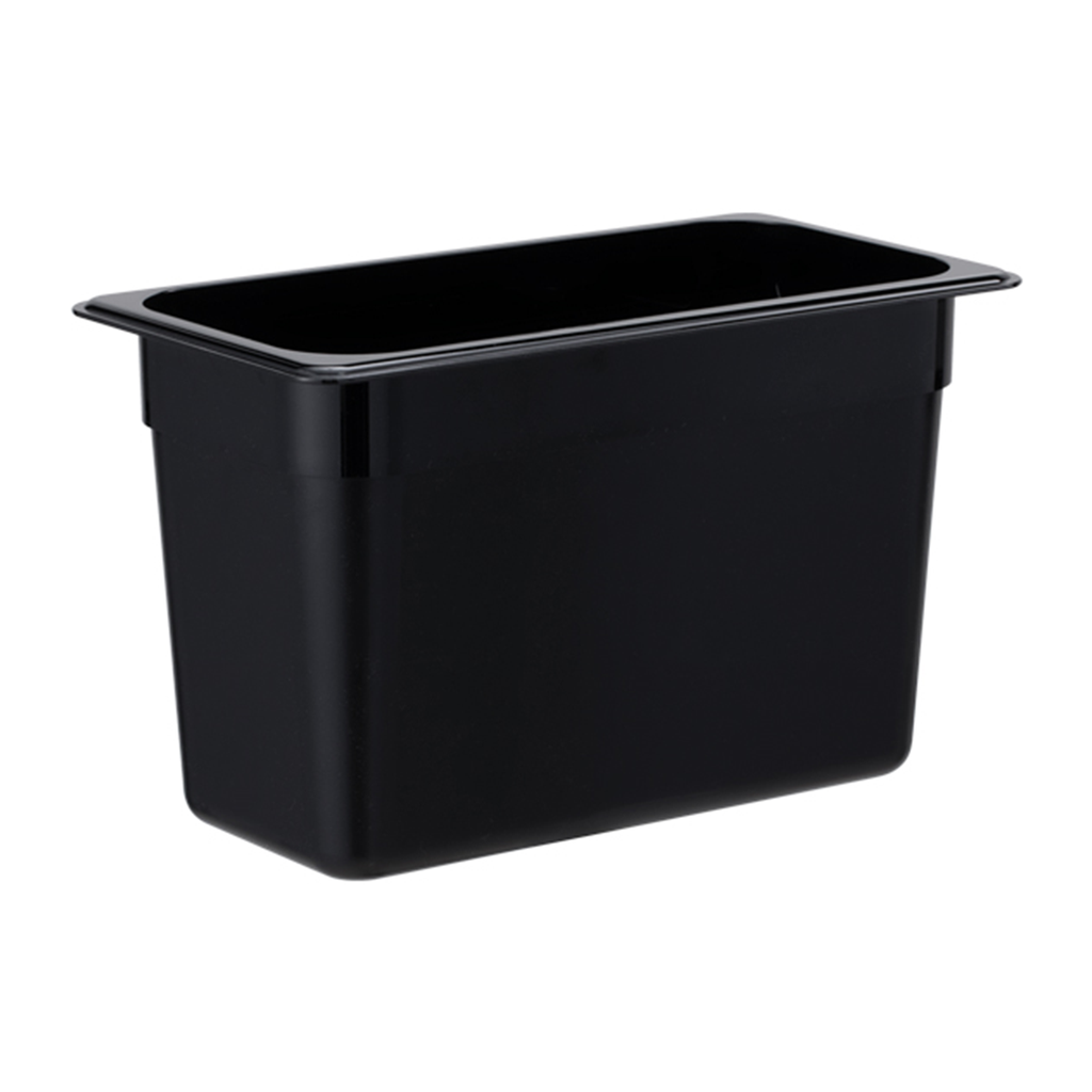 جاط من البولي كاربونيت 1/3 ، 200 مم باللون الأسود - ڤاج