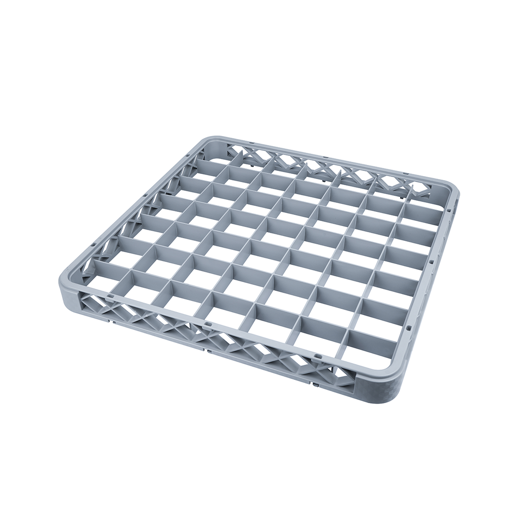 Vague 49 Compartment Glass Rack Extender Grey