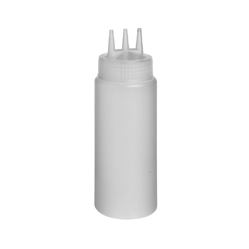 Vague Triple White Nozzle Squeeze Dispenser 12oz / 6 x 20 cm 