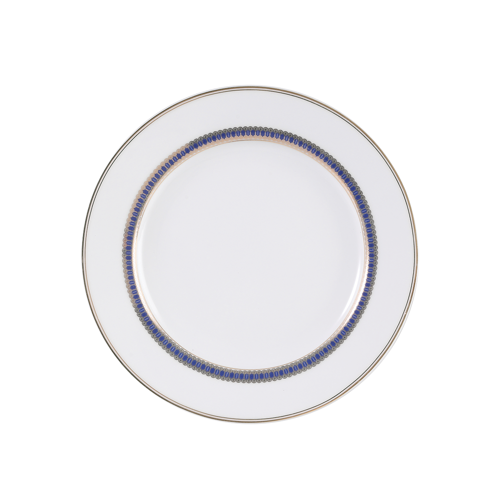 Decopor 6" Side Plate Midnight Gold Design