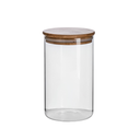 Vague Glass Glass Jar with Lid 17.6 cm