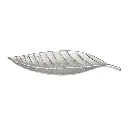 Vague Aluminium Platter with Stainless Steel Silver Finish 63 cm India