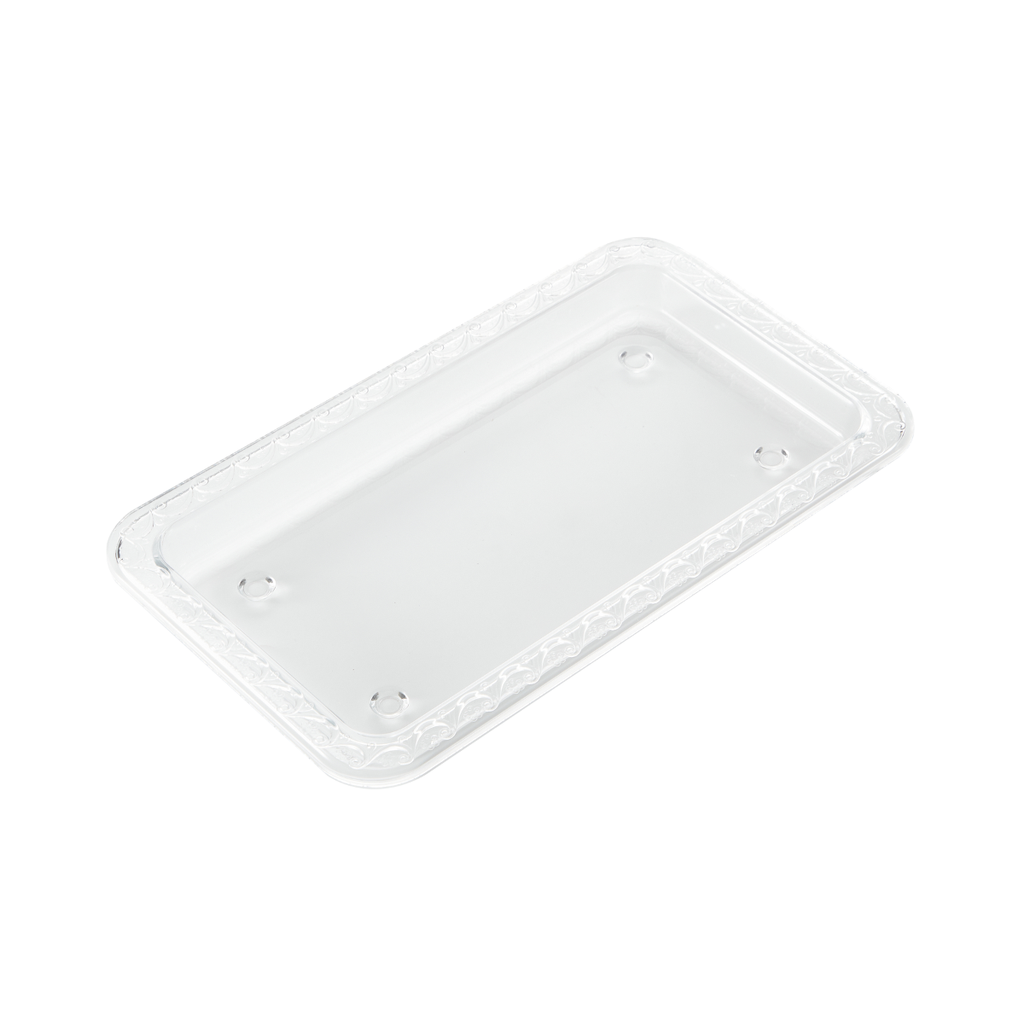 Vague Acrylic Rectangular Tray 25.9 x 15 cm