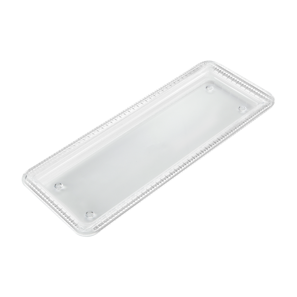 Vague Acrylic Rectangle Tray 42.5 x 15 cm