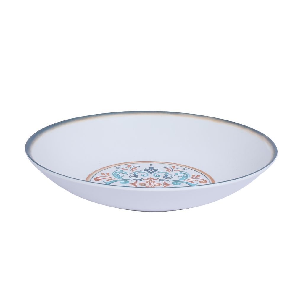 Vague Melamine Deep Plate 9.25" Marrakech Design