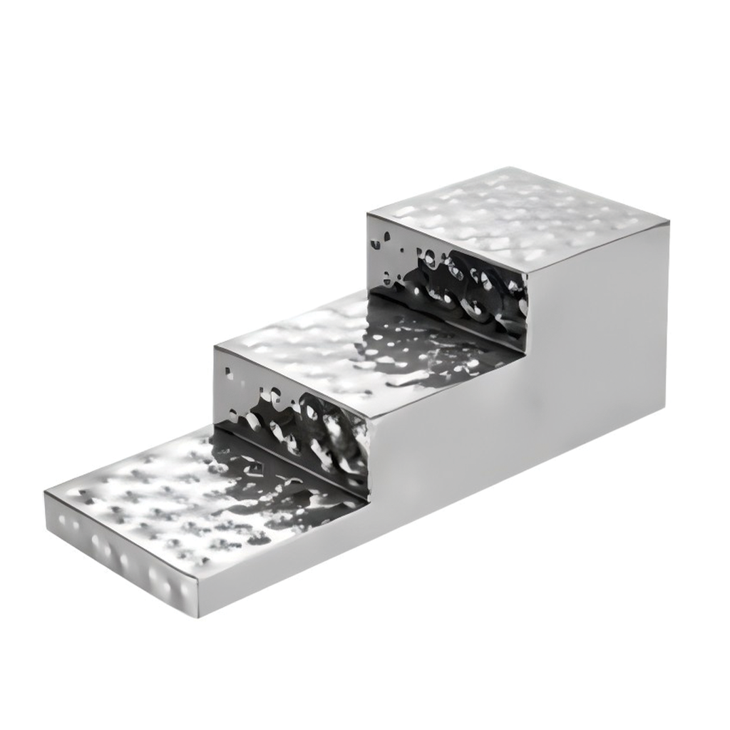 حامل تقديم  مرتفع مطرّق من الفولاذ 57 × 22 × ارتفاع 22 سم من ڤاج